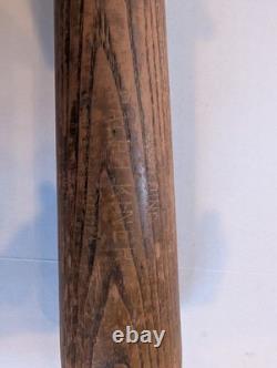 Vintage Spalding Model 33 Wood Baseball Bat Ralph Kiner 1950s HOF