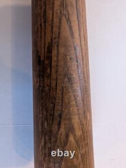 Vintage Spalding Model 33 Wood Baseball Bat Ralph Kiner 1950s HOF