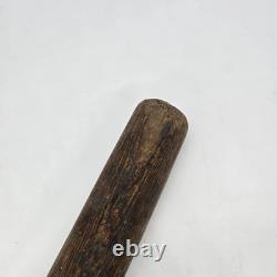 Vintage Spalding Mushroom Baseball 34 Bat Wooden Antique Late 1800s Early 1900s
