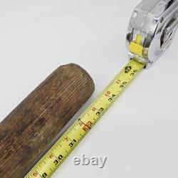 Vintage Spalding Mushroom Baseball 34 Bat Wooden Antique Late 1800s Early 1900s