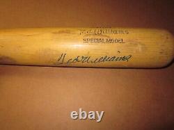 Vintage Spalding Ted Williams Baseball Bat Signed JSA Letter of Authenticity