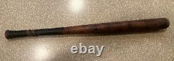 Vintage Spalding Wagon Tongue Baseball Bat Patent Applied Trade Mark 33 in