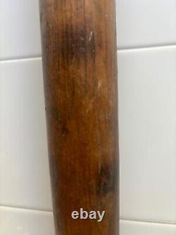 Vintage Spalding Wagon Tongue Baseball Bat Patent Applied Trade Mark 33 in