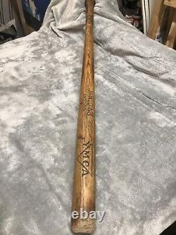 Vintage Spalding YMCA Baseball Bat Wood RARE Circa 1920S