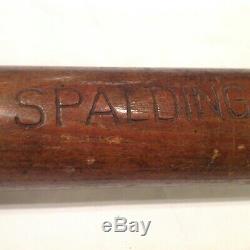 Vintage Spalding baseball bat Fritz Maisel gamer