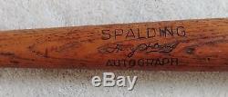 Vintage Spaulding Autograph Baseball Bat Harry Davis Model circa 1910-1920