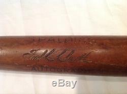 Vintage Spaulding baseball bat Fred Clarke