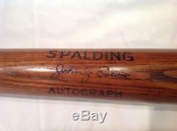 Vintage Spaulding baseball bat Johnny Evers