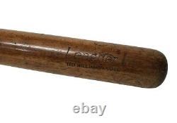 Vintage Sporting Marathon Goods Ted Williams Model Leaguer Wood Baseball Bat