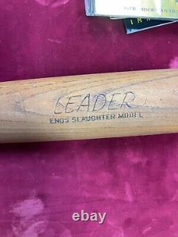 Vintage St Louis Cardinals ENOS SLAUGHTER Hillerich & Bradsby H&B Baseball bat