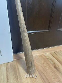 Vintage Stall & Dean 27 Wood Wooden 33 Baseball Bat Ringer Line Goodman