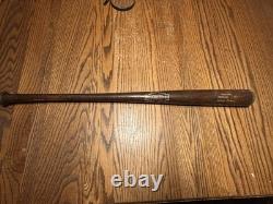 Vintage Stan Musial 1950's Adirondack Wood Baseball Bat 35 Gold Model 232 Whip