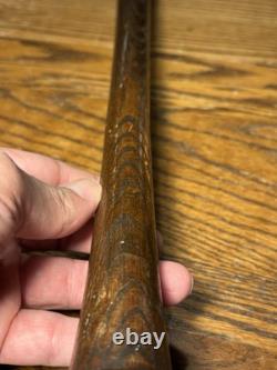Vintage Stan Musial 1950's Adirondack Wood Baseball Bat 35 Gold Model 232 Whip