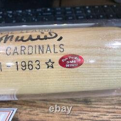 Vintage Stan Musial Autographed Batting Champion Louisville Slugger Stat Bat