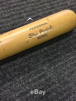 Vintage Stan Musial stan The Man Personal Model Baseball Bat 34.5 Cracked Bat