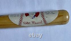 Vintage Stan the Man Stan Musial Mini Wood Baseball Bat, St. Louis Cardinals