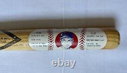 Vintage Stan the Man Stan Musial Mini Wood Baseball Bat, St. Louis Cardinals