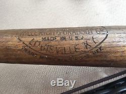 Vintage Stanley Buckey Harris 34 40 B. H Louisville Slugger Baseball Bat Senators