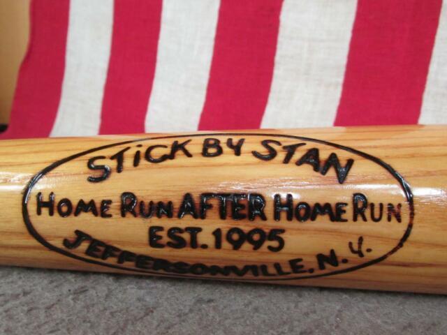 Vintage Stick By Stan Wood Baseball Bat Signed By Phillies Bowa, Liberthal, Smith+