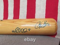 Vintage Stick By Stan Wood Baseball Bat Signed by Phillies Bowa, Liberthal, Smith+