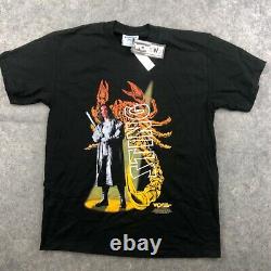 Vintage Sting Shirt Men Medium Scorpion Embroidered NWO WCW WCF Baseball Bat NEW