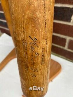 Vintage Store Baseball Bat Lot With Custom Stand Jackie Robinson Nellie Fox