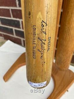 Vintage Store Baseball Bat Lot With Custom Stand Jackie Robinson Nellie Fox