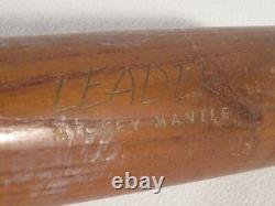 Vintage Store Model Mickey Mantle Leader Bat King Athletic Goods No. 33b