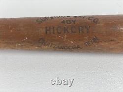 Vintage Superior Bat Co. Wood Baseball 30.5 Little League Mantle Chattanooga TN