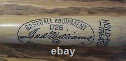 Vintage Ted Williams Baseball Equipment Wood 1726 Baseball Bat Official 34 Nice