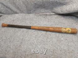 Vintage Ted Williams Louisville Slugger Decal Baseball Bat125J Little League