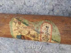 Vintage Ted Williams Louisville Slugger Decal Baseball Bat125J Little League