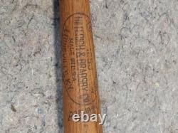 Vintage Ted Williams Louisville Slugger Decal Baseball Bat125J Little League