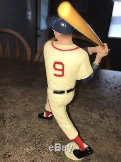 Vintage Ted Williams Red Sox Original Hartland Plastic Baseball Statue Orig Bat