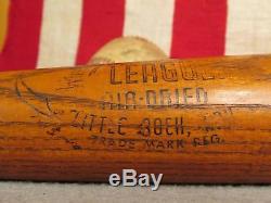 Vintage Texas Leaguer Wood Baseball Bat Southwest Mfg Co. Whitey Kurowski 34