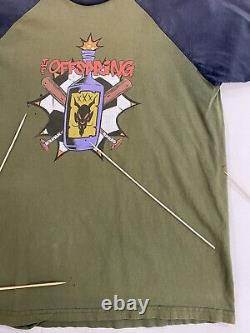 Vintage The Offspring Bottle Baseball Bat Giant T-Shirt Size Large Band Tee