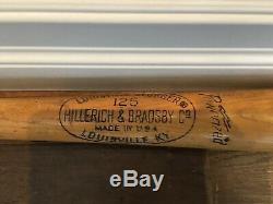 Vintage Tim McCarver Louisville Slugger Game Model Baseball Bat Morehead State
