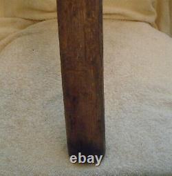 Vintage Town Ball Bat 1800's Flat Barrel Baseball Bat 32 Inches Long