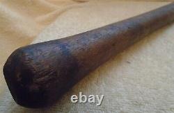 Vintage Town Ball Bat 1800's Flat Barrel Baseball Bat 32 Inches Long