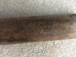 Vintage Tris Speaker Hillerich & Bradsby Store Model Baseball Bat