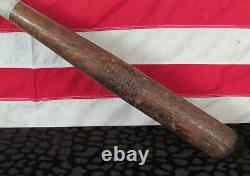 Vintage Trojan Sporting Goods Antique Wood Baseball Bat No. 55 New York City 34