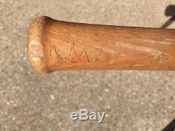 Vintage Tryon Wood Baseball Bat Antique Soaker Hickory Philadelphia, PA. 33