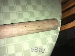 Vintage Ty Cobb Detroit Tigers Early Wooden Little League Style Baseball