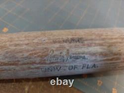 Vintage Univ. Florida H&B Louisville Slugger No 125 Baseball Bat UF Gators Named