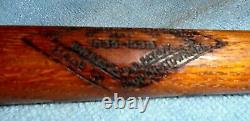 Vintage Very Rare 1839-1939 Cooperstown Birthplace of Baseball Souvenir Bat 16
