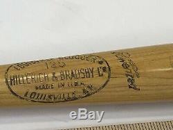 Vintage Vic Roznovsky Louisville Slugger Baseball Bat Model Late 1960s Era HTF