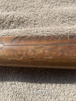Vintage WINNER #540 Wooden Wood Baseball Bat 31 Length early 1900's