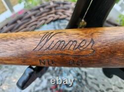 Vintage WINNER No. 90 Regulation 34 32Oz Baseball LUMBER Awesome specimen Vintage WINNER No. 90 Regulation 34 32Oz Baseball LUMBER Awesome specimen