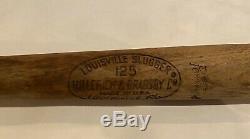 Vintage WISCONSIN BADGERS BASEBALL Louisville Slugger PAT RICHTER Baseball Bat