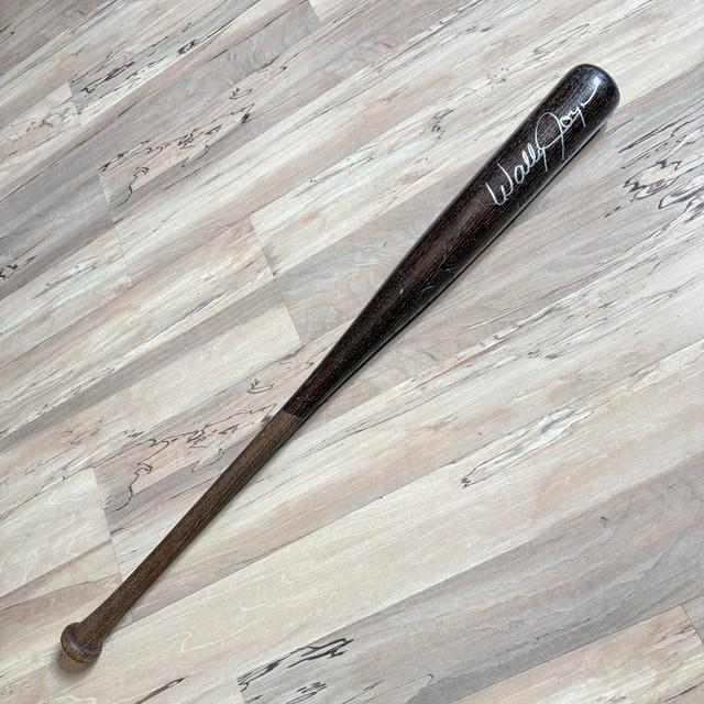Vintage Wally Joyner Signed Autographed Louisville Slugger Wood Baseball Bat Jsa